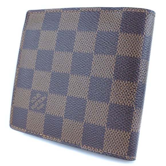 LOUIS VUITTON Portefeiulle Marco wallet Brown Damier canvas mens - Picture 10 of 10